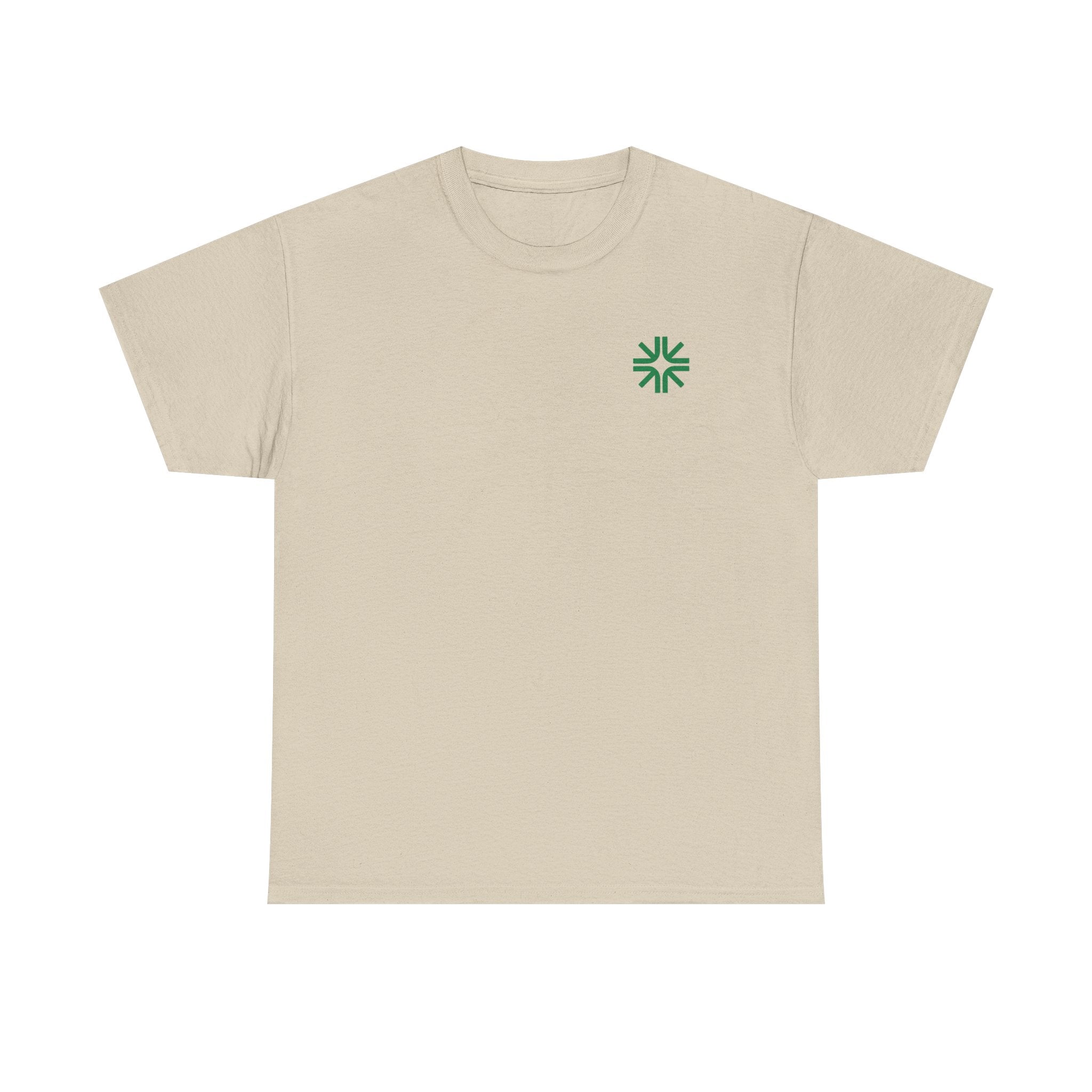 Slappin' Glass Logo Tee — Retro Sun Character Graphic T-Shirt